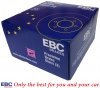 Przednia NAWIERCANA NACINANA tarcza hamulcowa 330mm EBC seria GD Chevrolet Tahoe 2007-