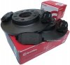 Klocki + tarcze hamulcowe tylne 278mm BREMBO Jeep Cherokee KL 2014-