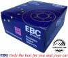 Przednia NAWIERCANA NACINANA tarcza hamulcowa 305mm EBC seria GD Cadillac Escalade 2002-2006