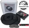 Klocki + NACINANE tarcze hamulcowe przednie 330mm Lancia Voyager 2012-