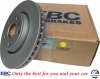 Przednie klocki GreenStuff + tarcze hamulcowe 330mm EBC seria Premium Dodge Durango 3,6 V6 2011-2020