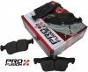 Tylne klocki + WIERCONE NACINANE tarcze hamulcowe 302mm BLACK Ford Bronco Sport 2021-