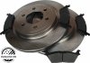 Tylne klocki + tarcze hamulcowe 336mm Ford Expedition 2018-2021