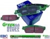 Tylne klocki GreenStuff + tarcze hamulcowe EBC seria PREMIUM GMC Yukon 2007-2020