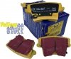 Tylne klocki YellowStuff + NACINANE NIE WENTYLOWANE tarcze hamulcowe EBC seria USR Dodge Charger RWD V6