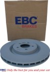 Przednia tarcza hamulcowa 355mm EBC seria PREMIUM Ford Mustang 2005-2014