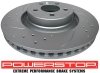 Przednia WIERCONA NACINANA tarcza hamulcowa 352mm POWERSTOP EVOLUTION Ford Mustang 2015-