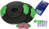 Przednie klocki GreenStuff + tarcze hamulcowe 302mm EBC seria Premium Fiat Freemont -2012