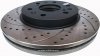 Przednia WIERCONA NACINANA tarcza hamulcowa Chevrolet Avalanche 1500 2007-