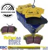 Tylne klocki YellowStuff + tarcze hamulcowe 296mm EBC seria PREMIUM Ford Mustang SVT Cobra 1994-2004