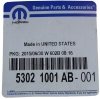 Uszczelka misy oleju silnika MOPAR Jeep Commander 3,7 V6