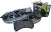 Przednie klocki Z26 + tarcze hamulcowe 390mm POWERSTOP  Dodge Charger SRT Hellcat