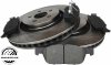 Przednie klocki + tarcze hamulcowe 345mm Ford Edge AWD 2015-2023