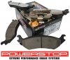 Tylne klocki Z36 + WIERCONE nacinane tarcze hamulcowe POWERSTOP EVOLUTION Chrysler Aspen