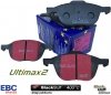 Przednie klocki Ultimax2 + tarcze hamulcowe 300mm EBC seria Premium Ford Kuga FWD 2013-2019