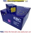 Tylne klocki YellowStuff + tarcze hamulcowe 328mm EBC seria Premium RAM Cargo Van 2012-