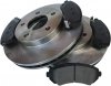 Przednie tarcze 275mm + klocki hamulcowe Buick Rendezvous 2WD / FWD