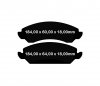 Przednie klocki Ultimax2 + NAWIERCANE NACINANE tarcze hamulcowe 330mm EBC seria GD GMC Yukon 2009-