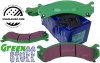 Przednie klocki GreenStuff + NACINANE tarcze hamulcowe EBC seria USR GMC Yukon XL 2500 2000-2013