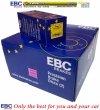 Przednie klocki YellowStuff + NAWIERCANE NACINANE tarcze hamulcowe 330mm EBC seria GD GMC Yukon 2009-