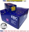 Przednie klocki YellowStuff + NACINANE tarcze hamulcowe 330mm EBC seria USR Chevrolet Avalanche 1500 2007-2008