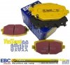 Tylne klocki YellowStuff + tarcze hamulcowe 328mm EBC seria Premium Fiat Freemont 2012-