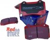 Tylne CERAMICZNE klocki RedStuff + NACINANE tarcze hamulcowe EBC seria USR Jeep Grand Cherokee SRT / Trackhawk