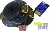 Tylne klocki YellowStuff + WIERCONE NACINANE tarcze hamulcowe EBC seria GD Chrysler 300C