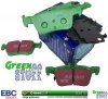 Klocki hamulcowe tylne EBC GreenStuff Ford Bronco Sport 2021-
