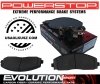 Klocki hamulcowe przednie POWERSTOP Z23 EVOLUTION SPORT Jeep Gladiator