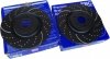 Przednie CERAMICZNE klocki RedStuff + tarcze hamulcowe EBC seria GD Ford Mustang 5,0 V8 2015-