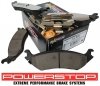 Tylne klocki Z36 + WIERCONE nacinane tarcze hamulcowe POWERSTOP EVOLUTION Chrysler Aspen