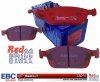 Przednie CERAMICZNE klocki RedStuff + NACINANE tarcze hamulcowe 320mm EBC seria USR Ford Escape AWD 2013-