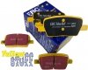 Tylne klocki YellowStuff + NACINANE tarcze hamulcowe 315mm EBC seria USR Chevrolet Camaro LT / LS 2016-