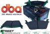 Tylne klocki Street Performance + tarcze hamulcowe DBA seria 4000 T3 RAM 1500 DT 2019-