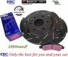 Przednie klocki Ultimax2 + NACINANE tarcze hamulcowe 330mm EBC seria USR Chevrolet Avalanche 1500 2009-2013