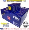 Tylne klocki YellowStuff + NACINANE tarcze hamulcowe EBC seria USR GMC Yukon XL 2500 2000-2007