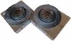 Przednie klocki + WIERCONE tarcze hamulcowe 352mm POWERSTOP Ford Mustang 2015-