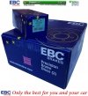 Przednie klocki GreenStuff + NAWIERCANE NACINANE tarcze hamulcowe 325mm EBC seria GD Lincoln MKS 2010-2012