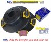 Tylne klocki YellowStuff + NIE WENTYLOWANE tarcze hamulcowe EBC seria PREMIUM Lancia Thema