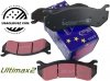 Tylne klocki Ultimax2 + NACINANE tarcze hamulcowe EBC seria USR GMC Yukon XL 2500 2000-2007