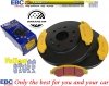 Przednie klocki YellowStuff + tarcze hamulcowe 330mm EBC seria PREMIUM Chevrolet Avalanche 1500 2007-2008
