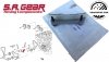 Prowadnica lewego łańcucha wałka rozrządu silnika Pontiac G6 3,6 V6 2007-2009
