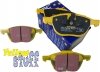 Przednie klocki YellowStuff + tarcze hamulcowe 300mm EBC seria Premium Ford Escape FWD 2013-2019