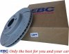 Przednie CERAMICZNE klocki RedStuff + WIERCONE NACINANE tarcze hamulcowe 320mm EBC seria GD Chrysler 300C RWD V6