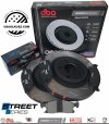 Przednie klocki STREET SERIES + tarcze hamulcowe 350mm DBA seria 4000 T3 Dodge Durango 2011-