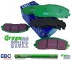 Przednie klocki GreenStuff + tarcze hamulcowe 330mm EBC seria Premium Chrysler Pacifica 2017-