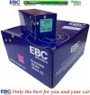 Przednie klocki GreenStuff + tarcze hamulcowe 336mm EBC seria Premium Ford Mustang 2011-2014