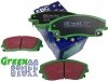 Przednie klocki GreenStuff + WIERCONE NACINANE tarcze hamulcowe 320mm EBC seria GD Dodge Charger