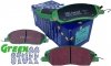 Przednie klocki GreenStuff + NACINANE tarcze hamulcowe EBC seria USR 316mm Ford Mustang 2005-2014